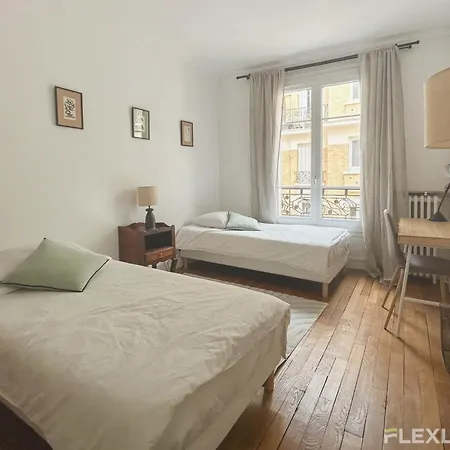 Apartment Jardin Des Plantes - Beautiful Bright 2-bedroom -1 Living *